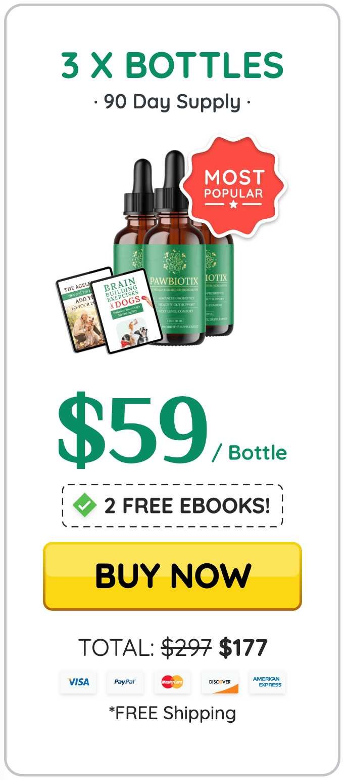 Pawbiotix - 3 Bottles